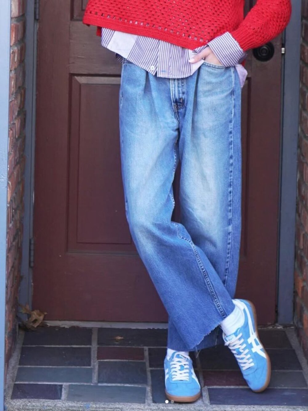 Proche Upcycled Levi's Denim, size 3 (US size 4-6